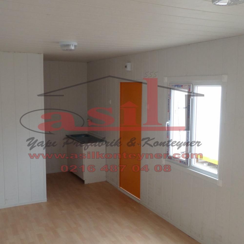 42 m� 2+1 �K� KATLI 7 mt. BALKONLU DI� SAC, �� PVC HAZIR EV -  OF�S